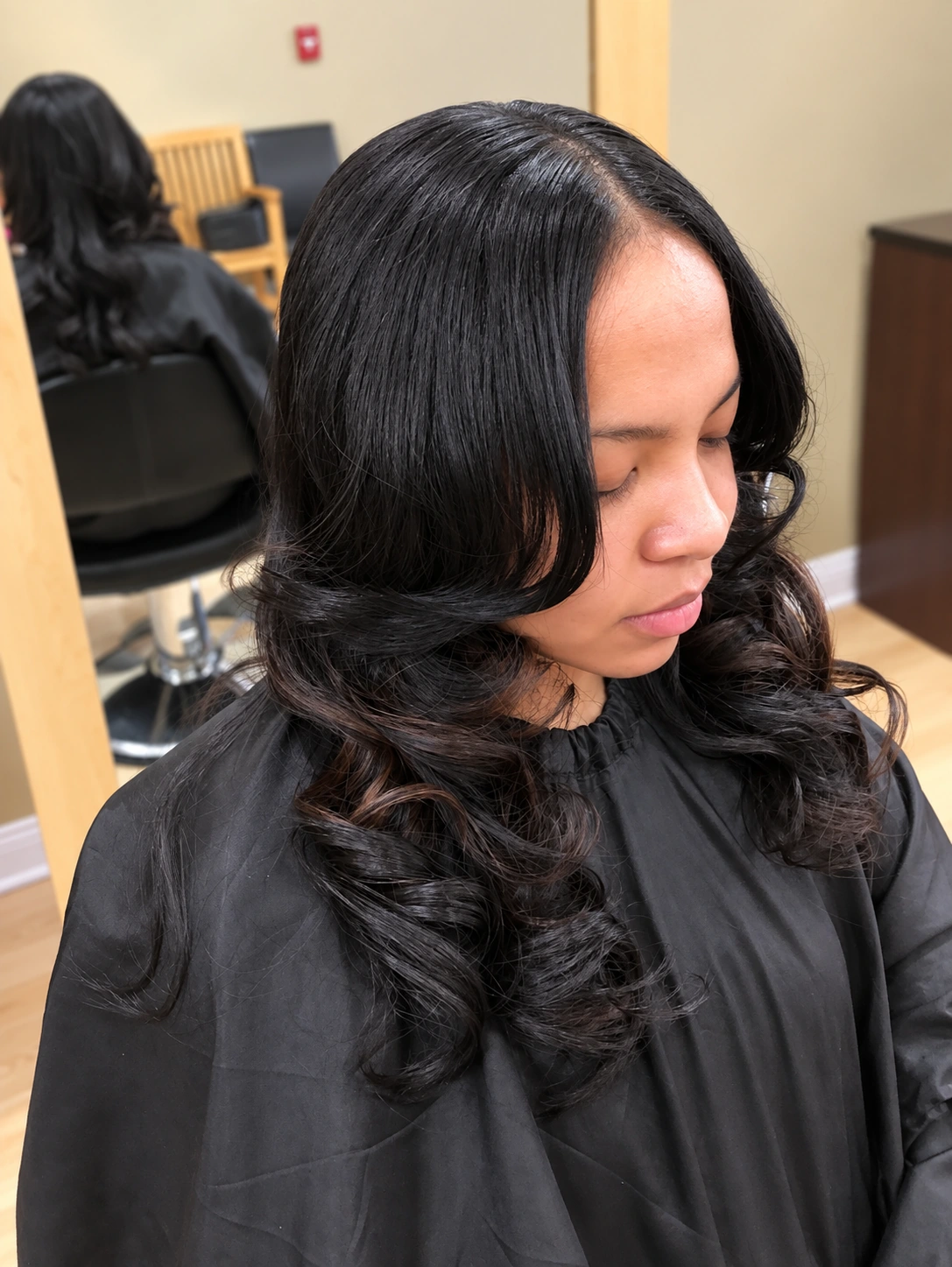 Long Press & Curl with Soft Ends