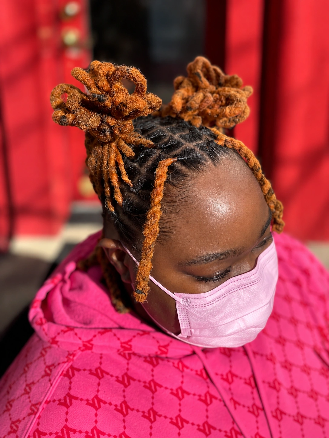 Copper Loc Buns