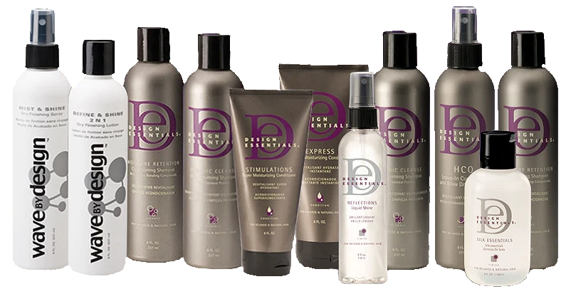 Wave by Design and Design Essentials products used at TEXTURES Hair Salon