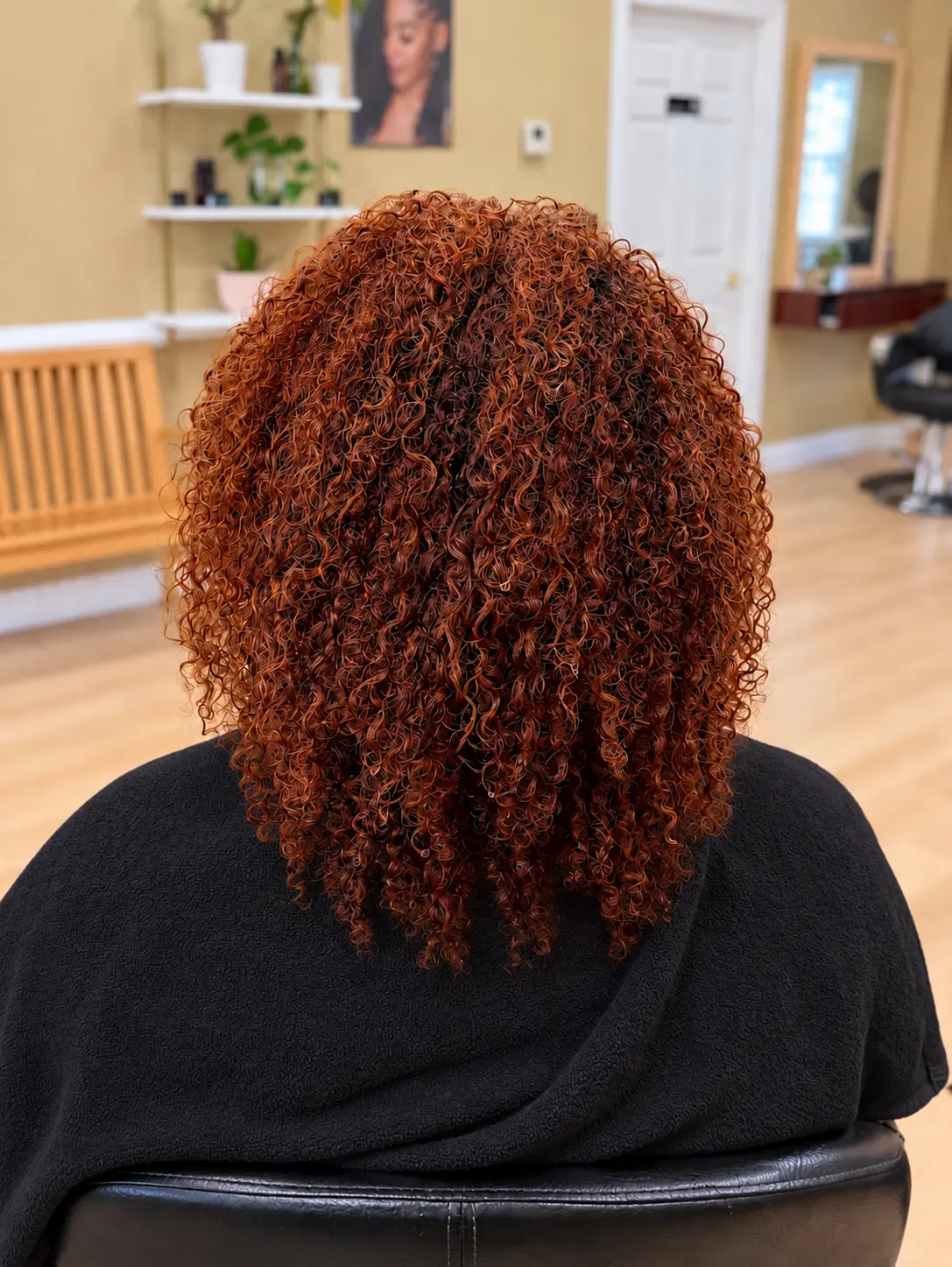 Before — Copper-toned smooth finish